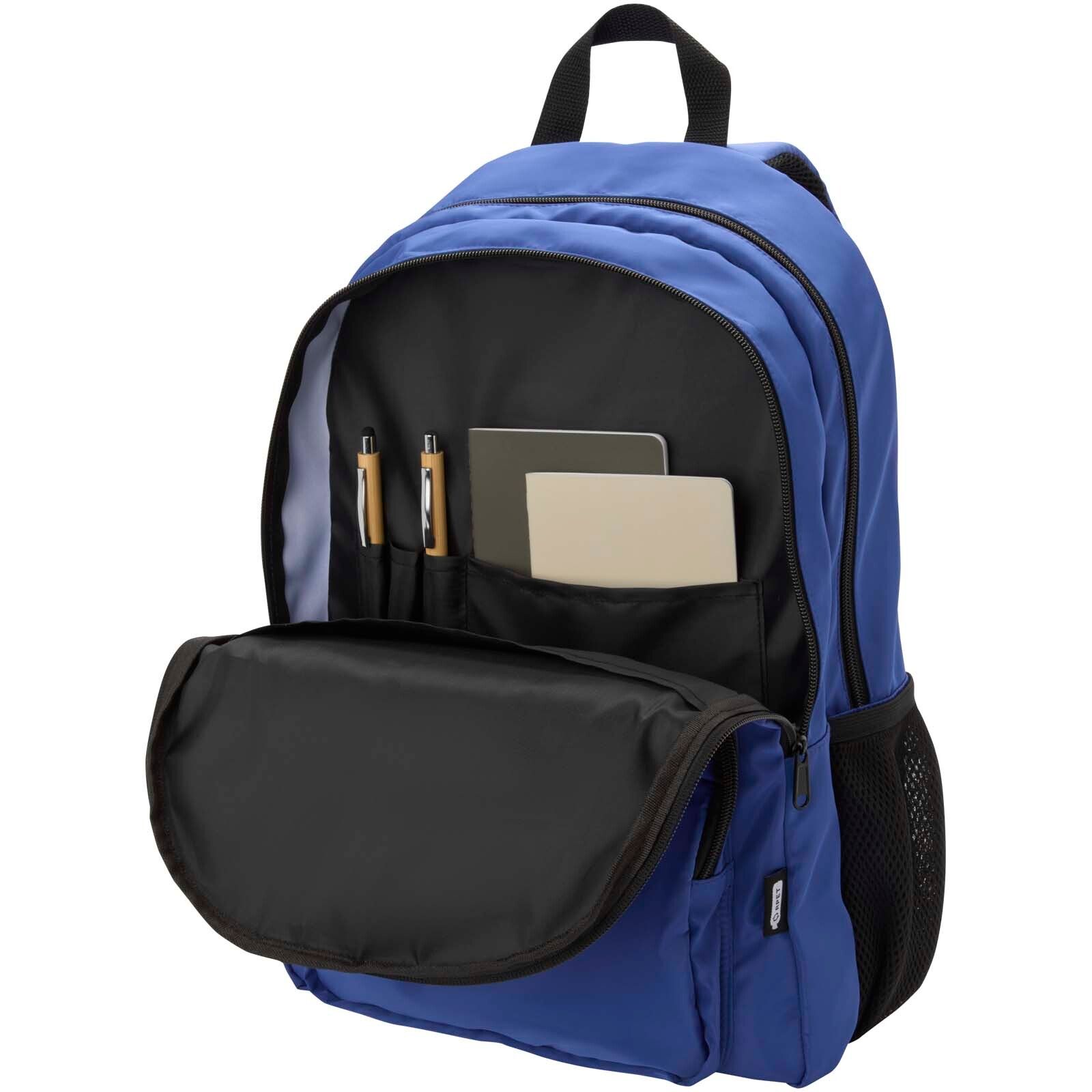 Trend Plus 15" Laptop-Rucksack aus recyceltem GRS-Material 20 L - royalblau-915