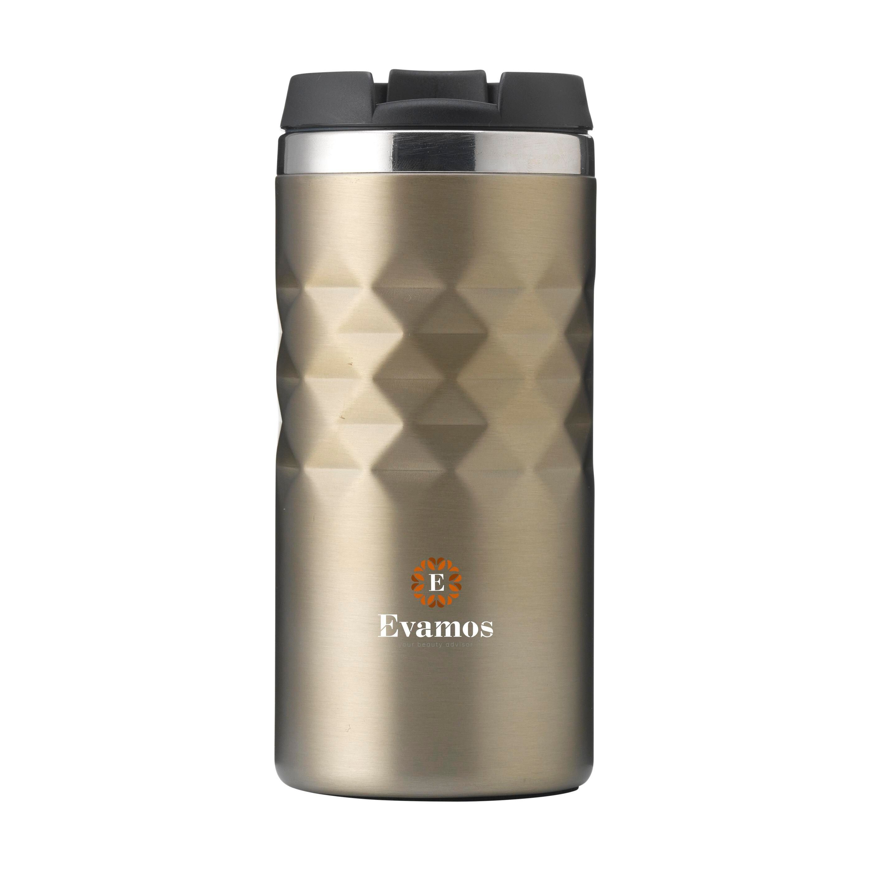 Geometric Mug RCS Recycled Steel 280 ml Thermobecher - beige-667