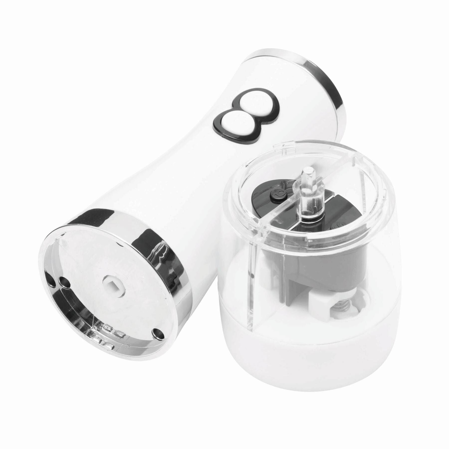 Salz- & Pfeffermühle SALT N&acute; PEPPER - silber - weiß-94