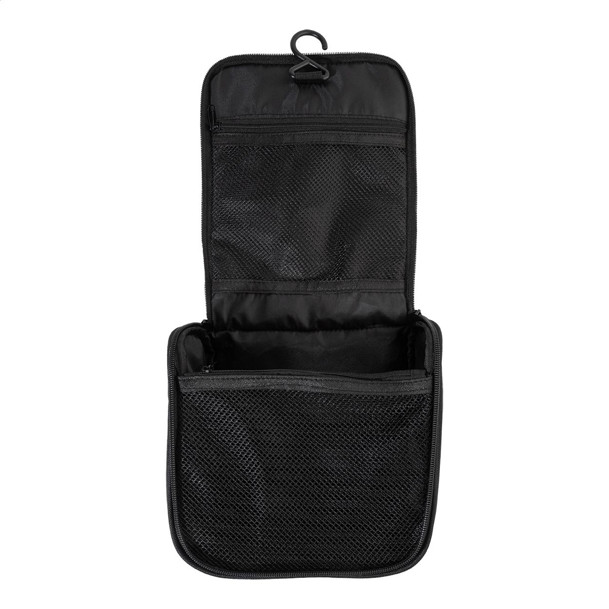 Susity RPET Kosmetiktasche zum Hängen - schwarz-906