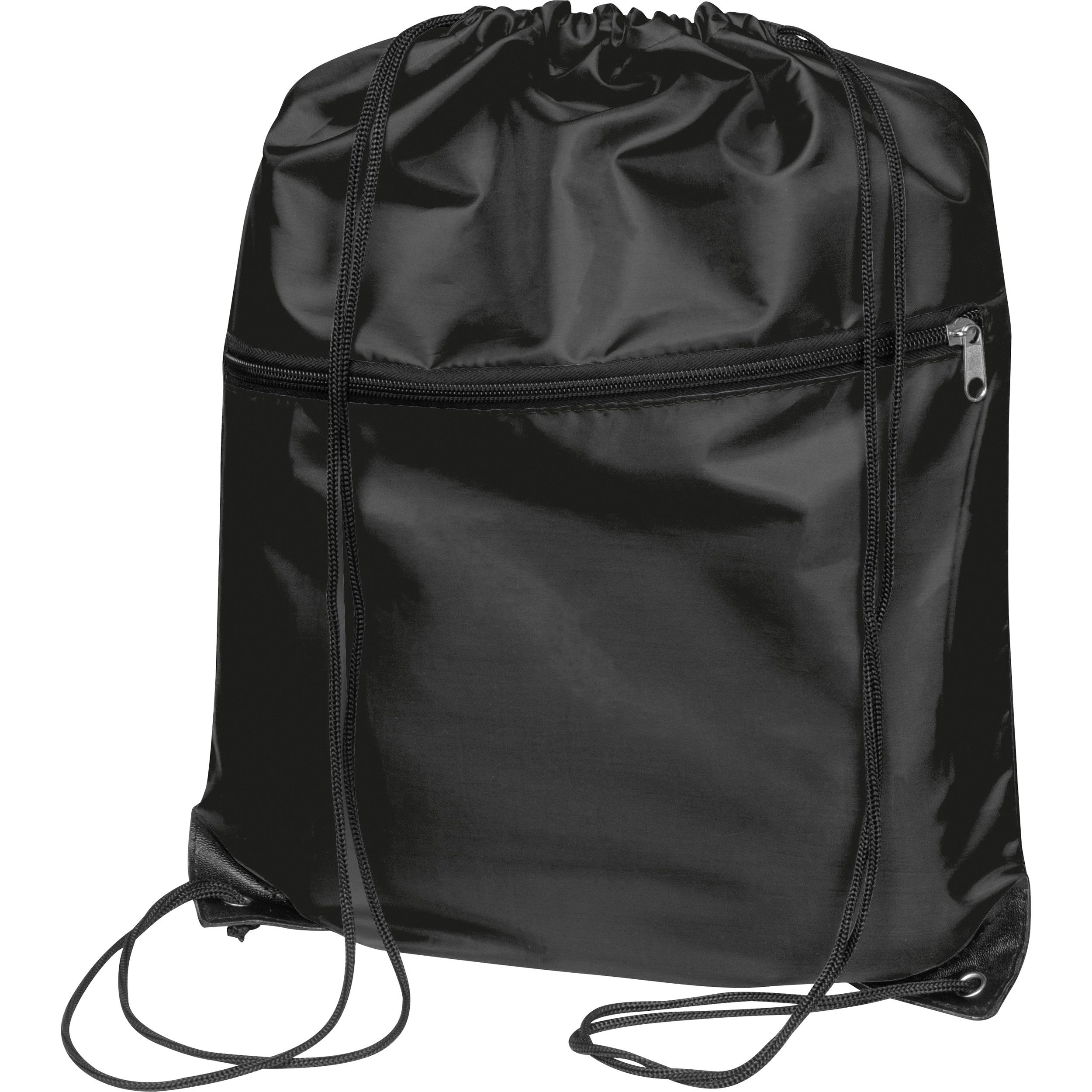 Gymbag aus RPET - schwarz-471
