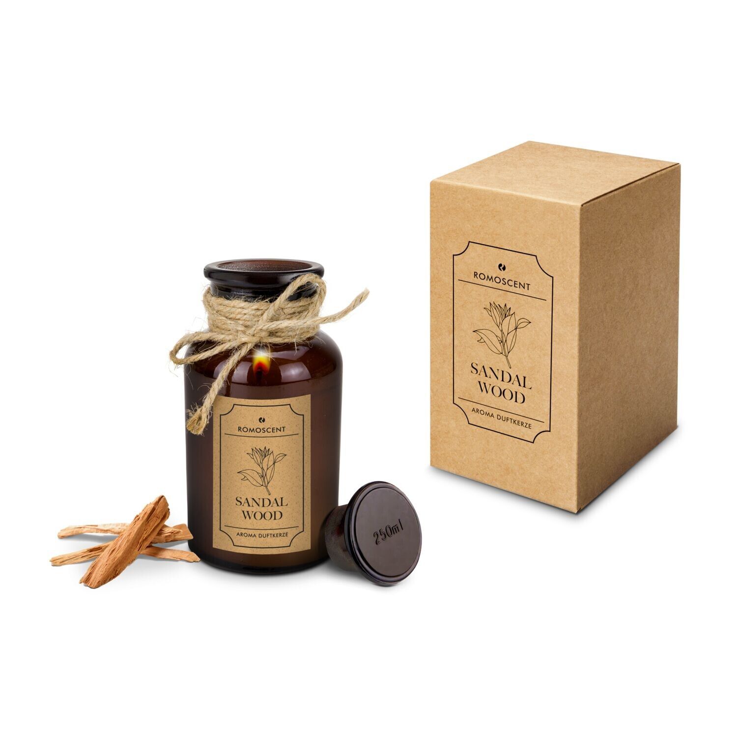 ROMOSCENT® Aromakerze Apothekerflasche-837