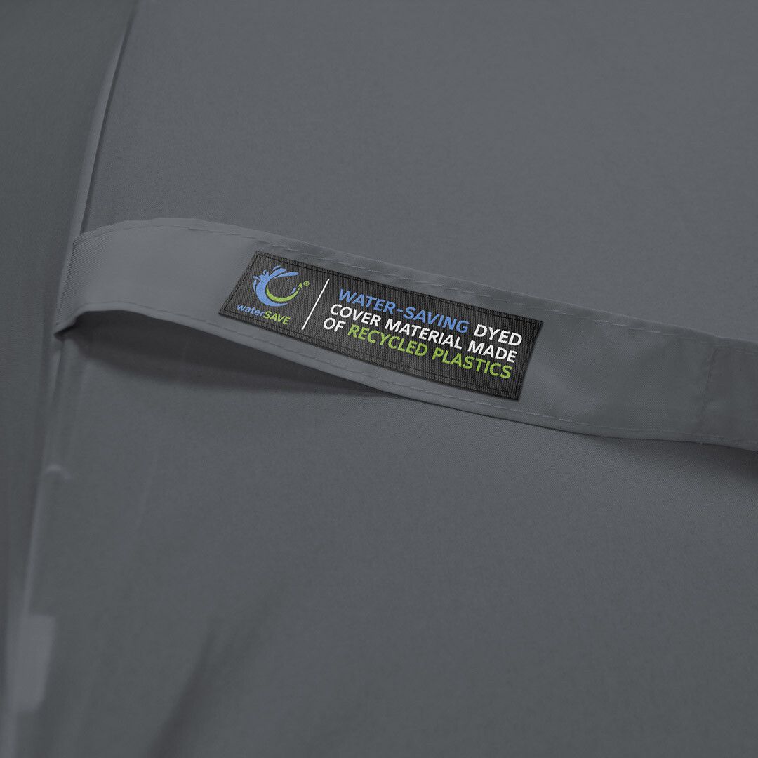 Mini-Taschenschirm FARE® AOC mit waterSAVE® Bezug Ø97 cm - grau-382