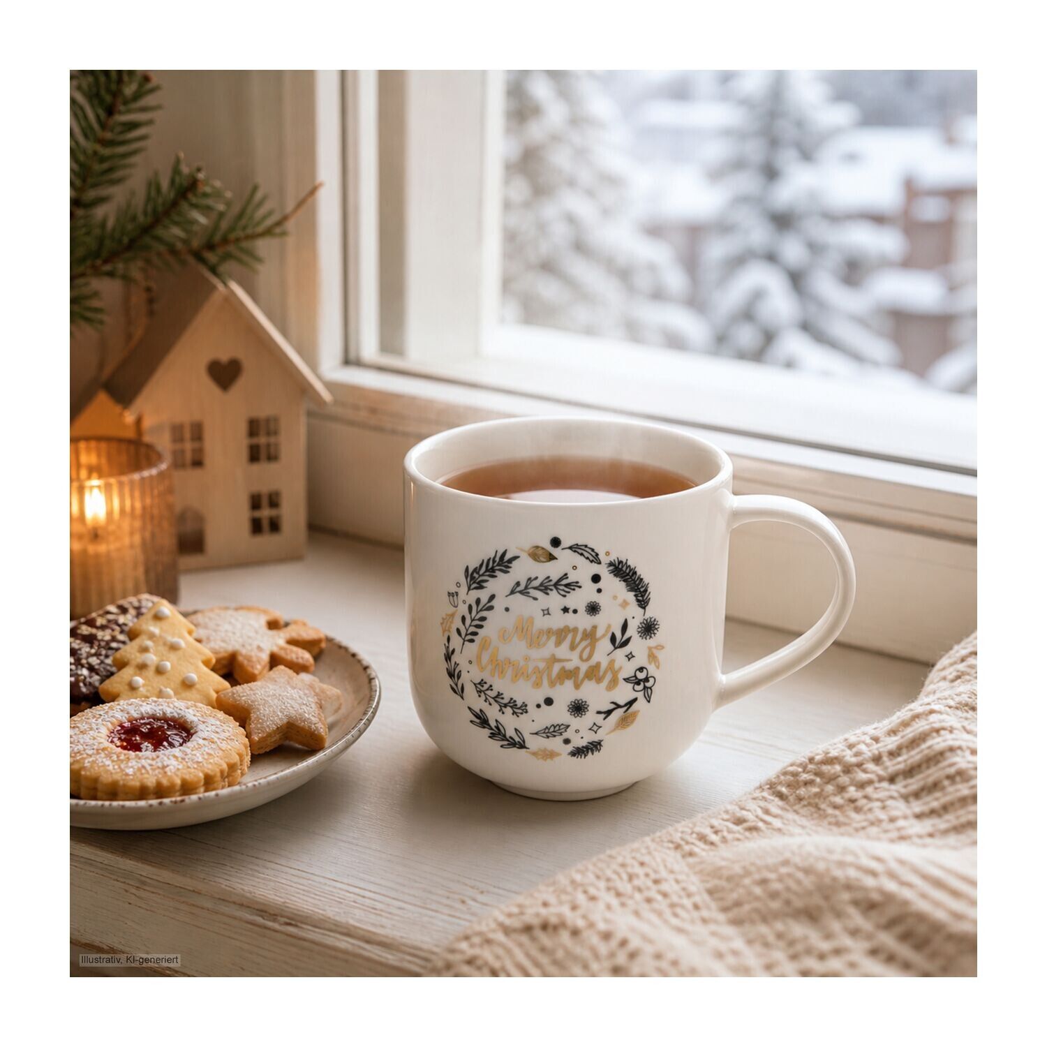 Geschenkset Süße Weihnachtstasse-979