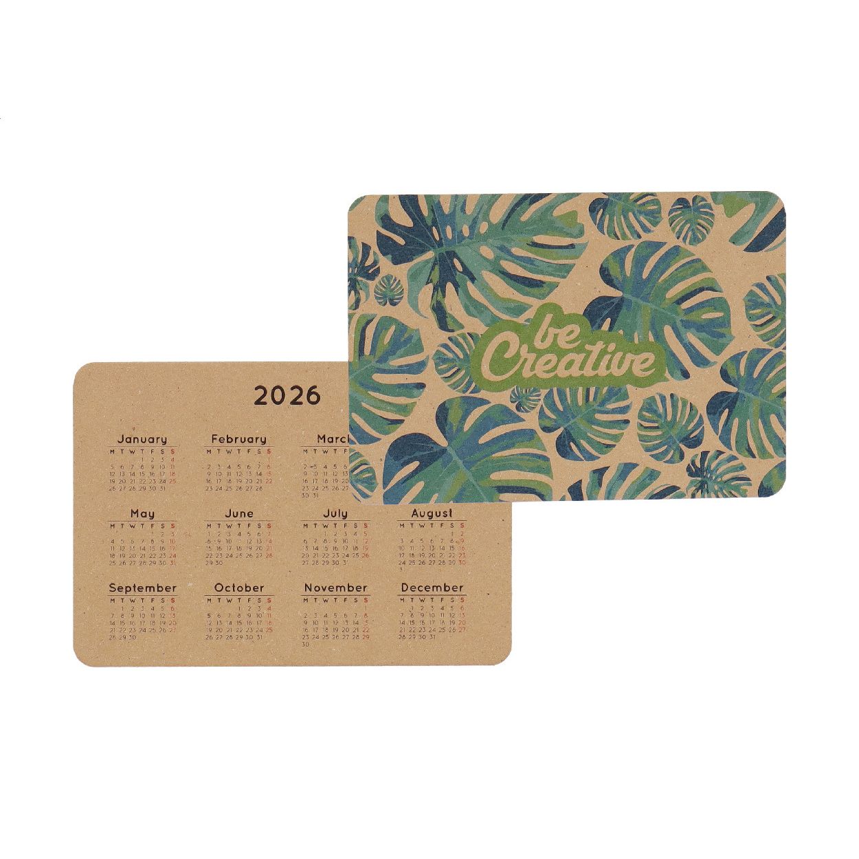 CreaDate Pocket Eco Individueller Taschenkalender - weiß-917