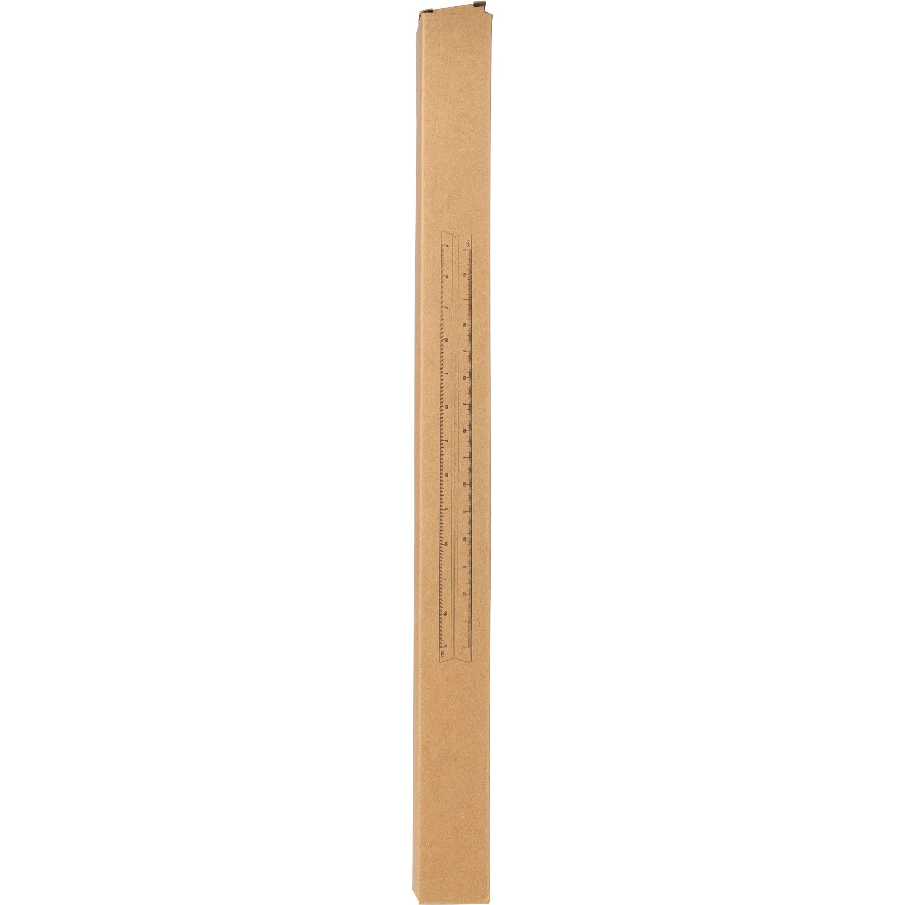 Aluminium-Dreiecklineal 30 cm Tavi - silber-349