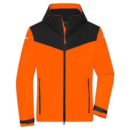 Men´s Allweather Jacket - neon orange - black-418