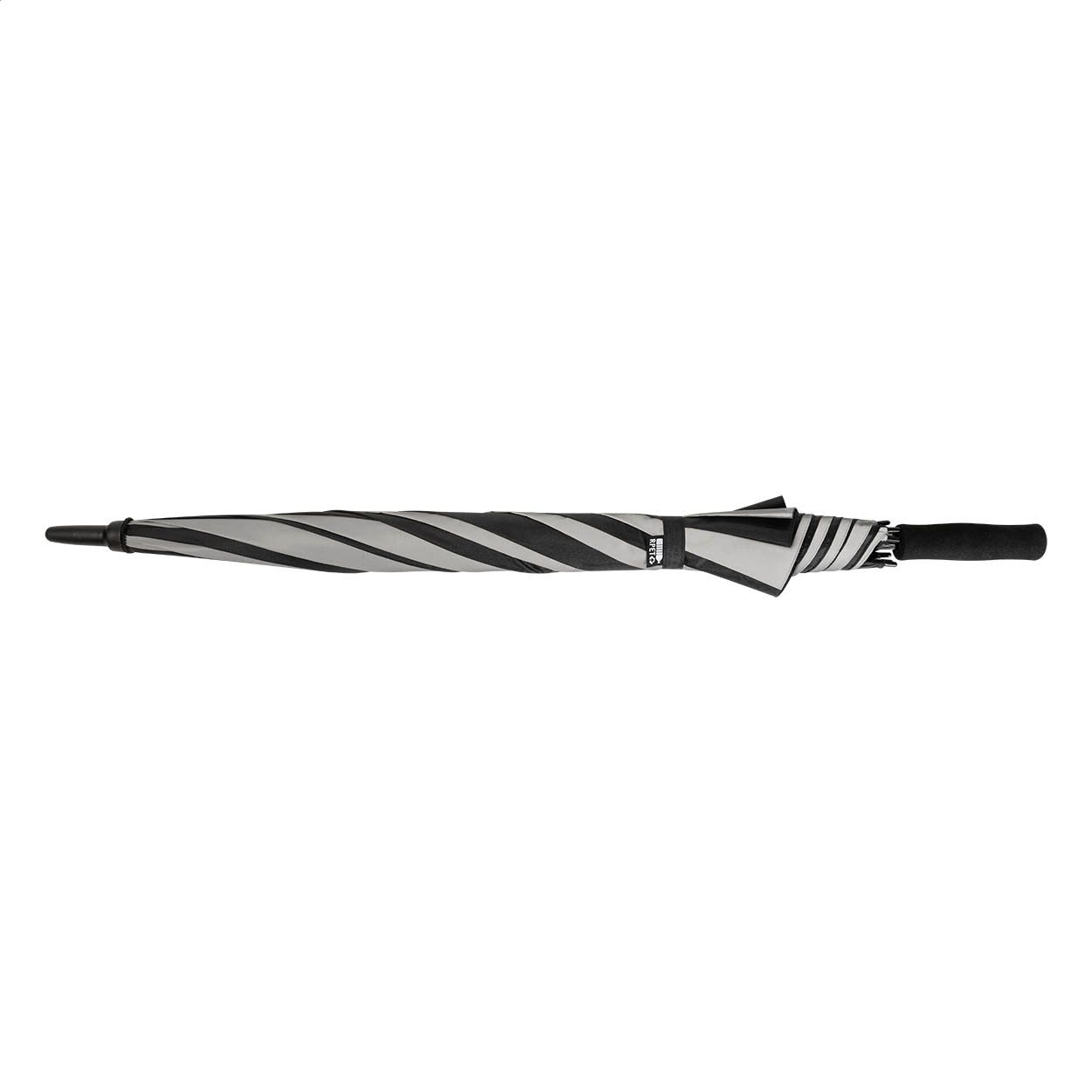 Radians XL Reflektierender RPET Regenschirm - schwarz-325