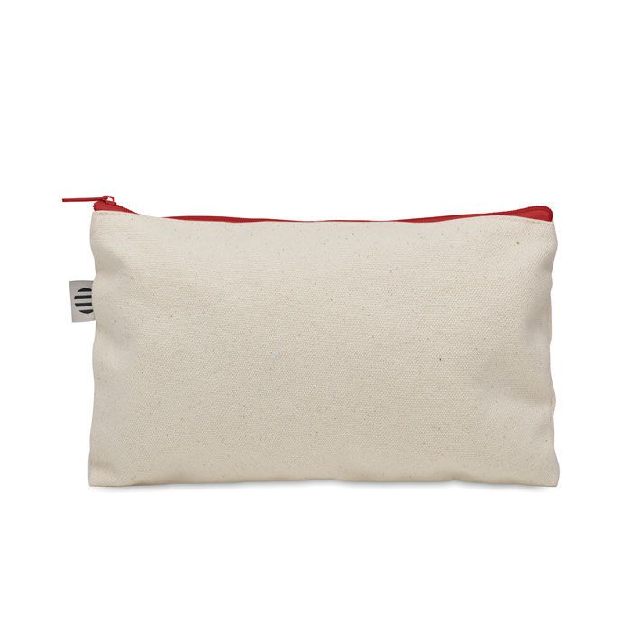 Kosmetiktasche Organic Cotton PESACARA - rot-810