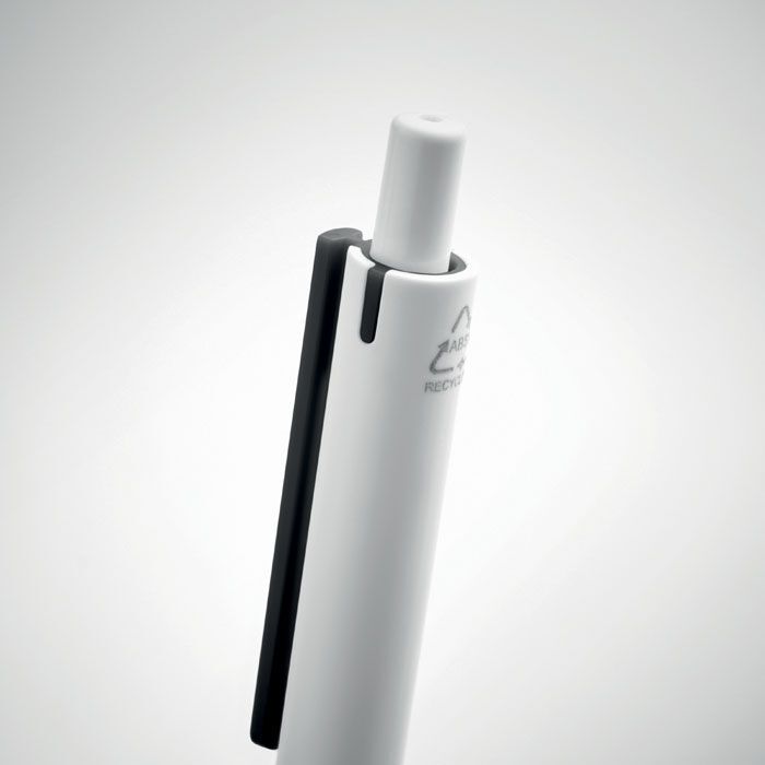 Druckkugelschreiber SIDE - schwarz-778