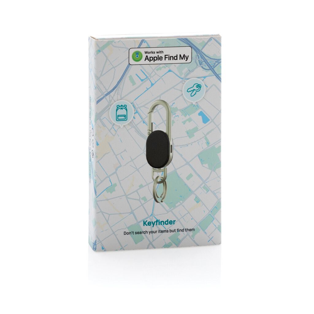Keyfinder Dual Schlüsselanhänger mit weltweiter Ortung - schwarz-662