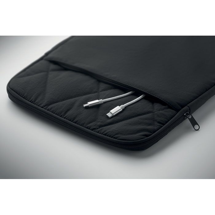 15" Laptop-Hülle Nylon KLYRO - schwarz-577