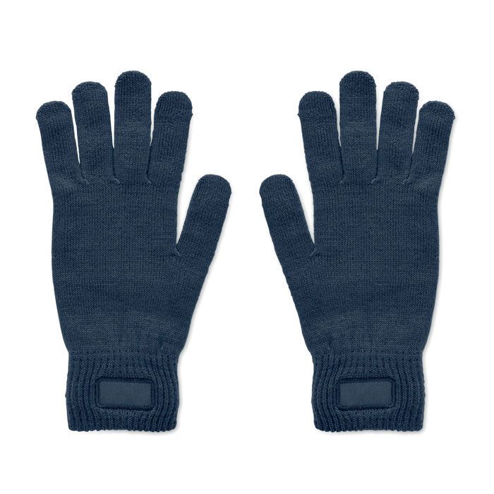 Gestrickte Handschuhe RPET HANDNIT - marineblau-743