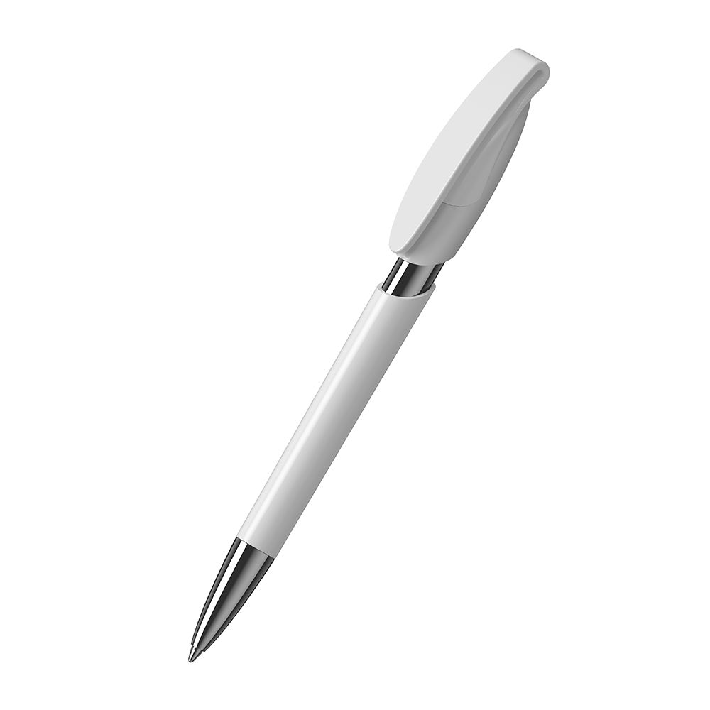 Druckkugelschreiber Rodeo high gloss Mn - weiss-598