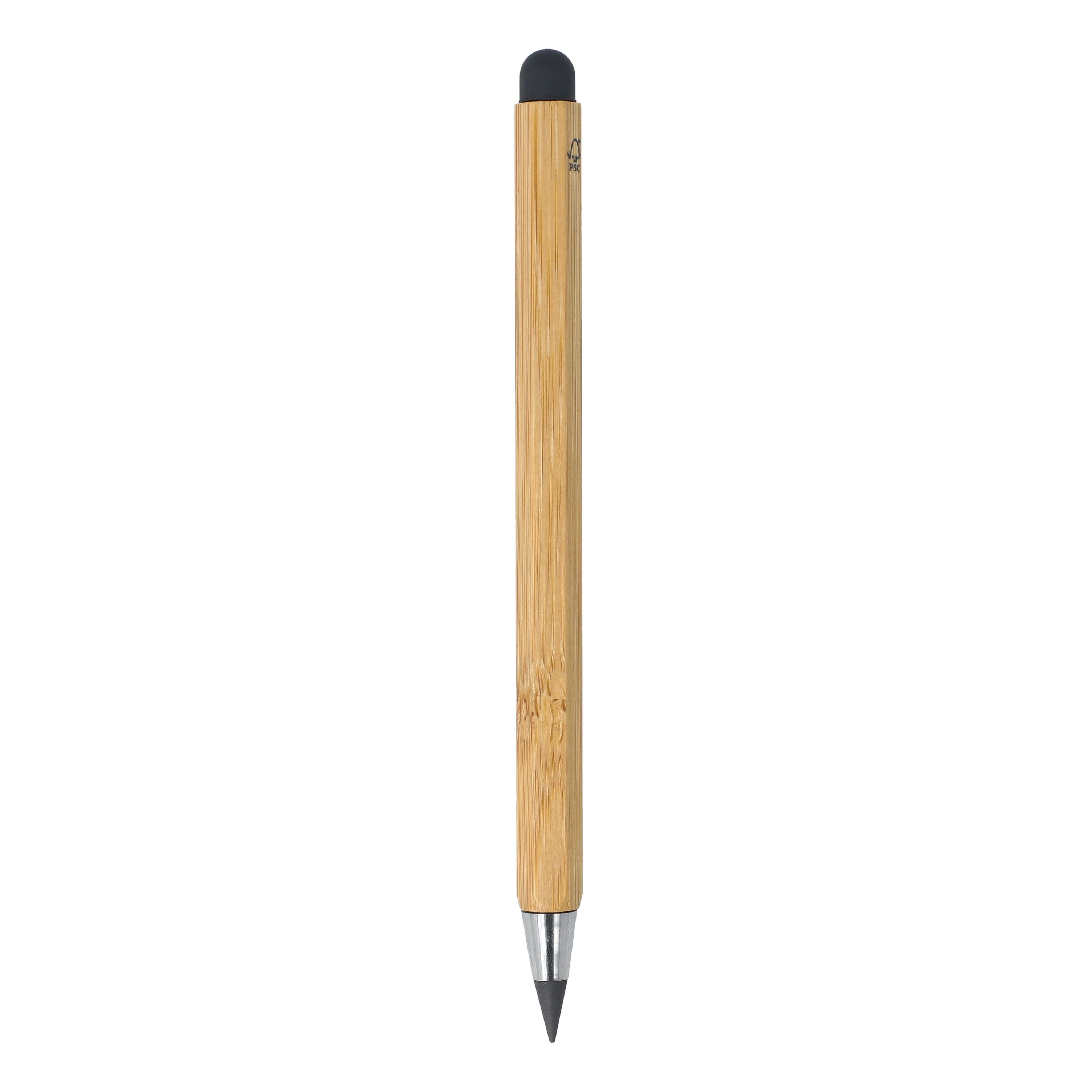 Langlebiger Bleistift und Lineal aus Bambus - natur-723