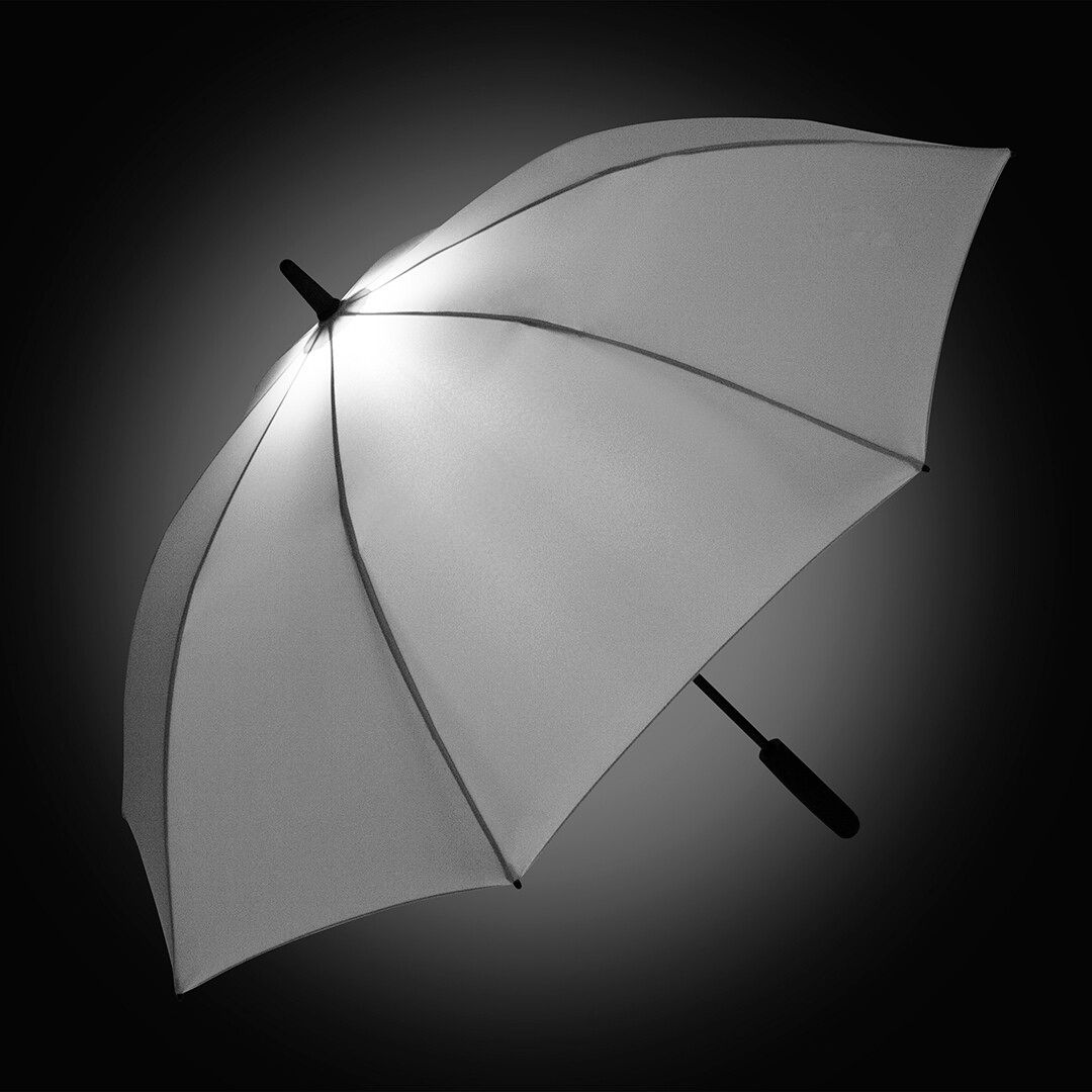 AC-Midsize-Stockschirm FARE® Skylight® Ø111 cm - weiß-575