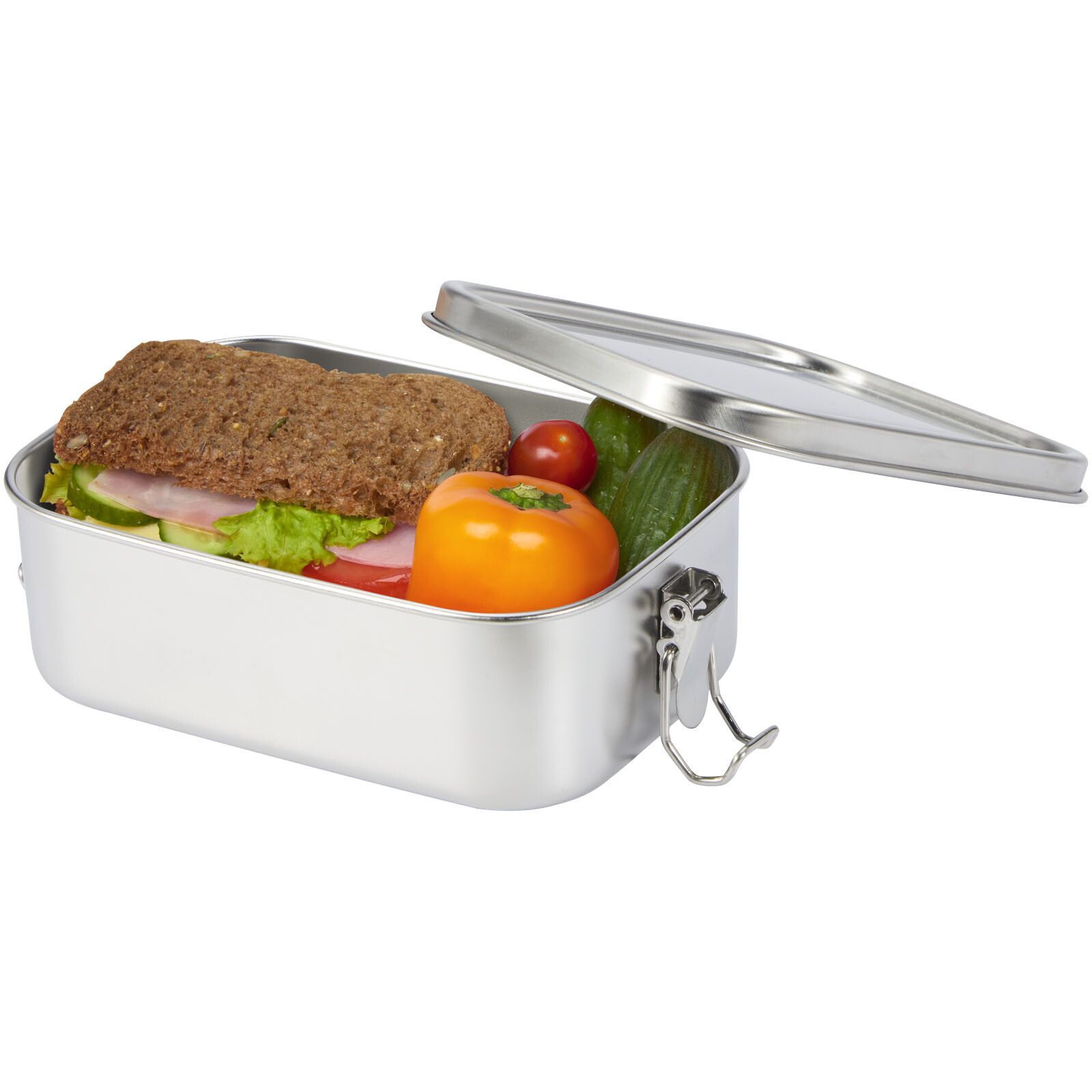 Titan 750 ml Lunchbox aus recyceltem Edelstahl - silber-663