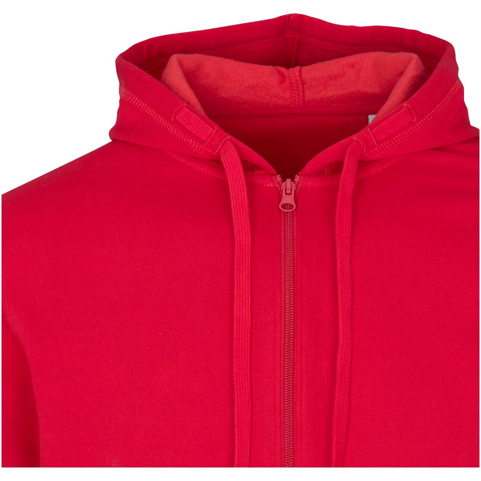 Jasper 280 g/m² Kapuzenpullover aus recycelter Bio Baumwolle (OCS) unisex - rot-764