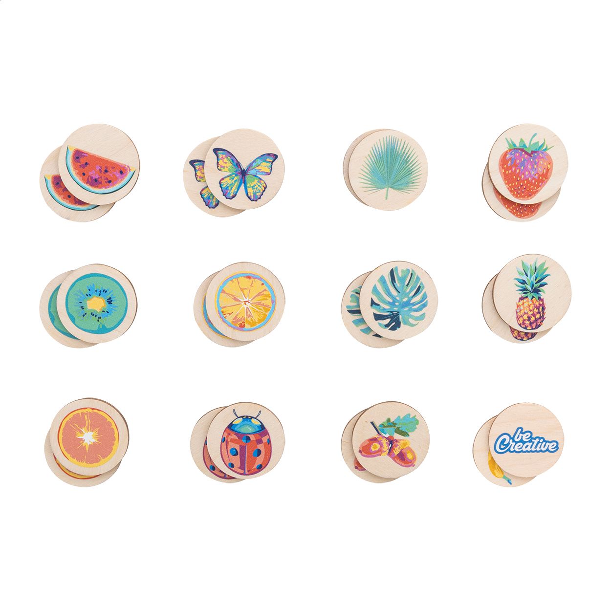 Tokemor Creative Individual memory game - natur-602