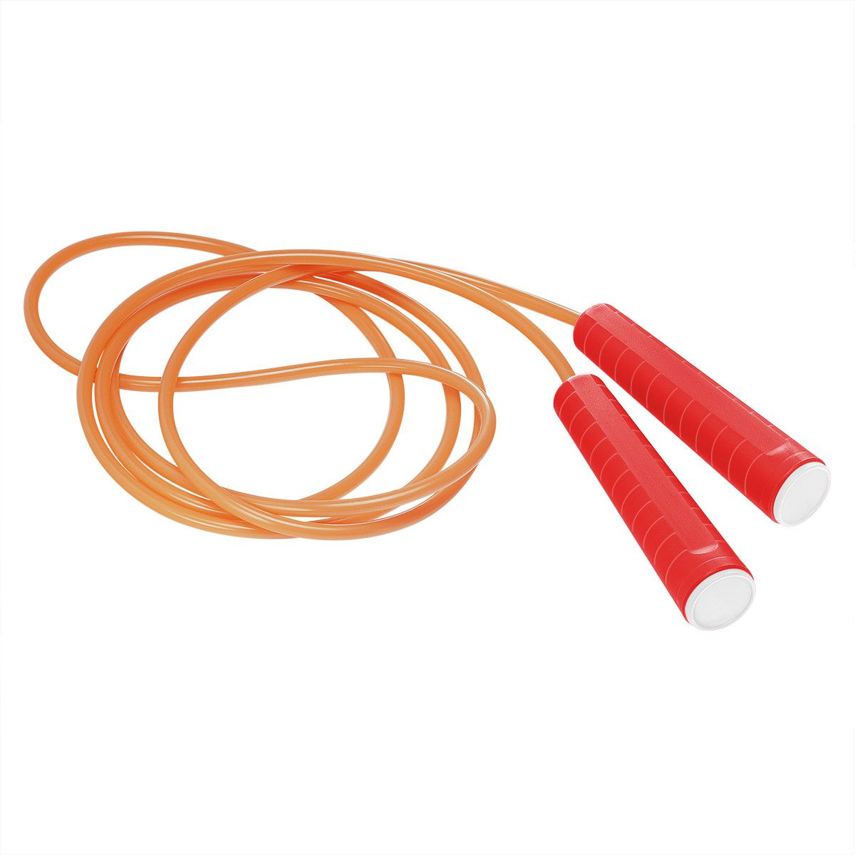 Springseil - rot, weiß, neonorange-230