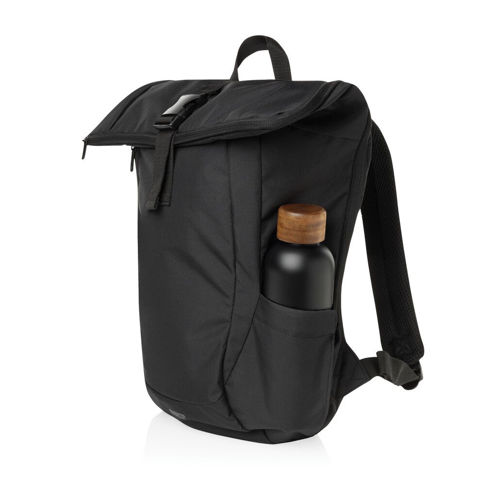 Swiss Peak Aware™ RPET Leonard 15,6"-Laptop-Rucksack - schwarz-508