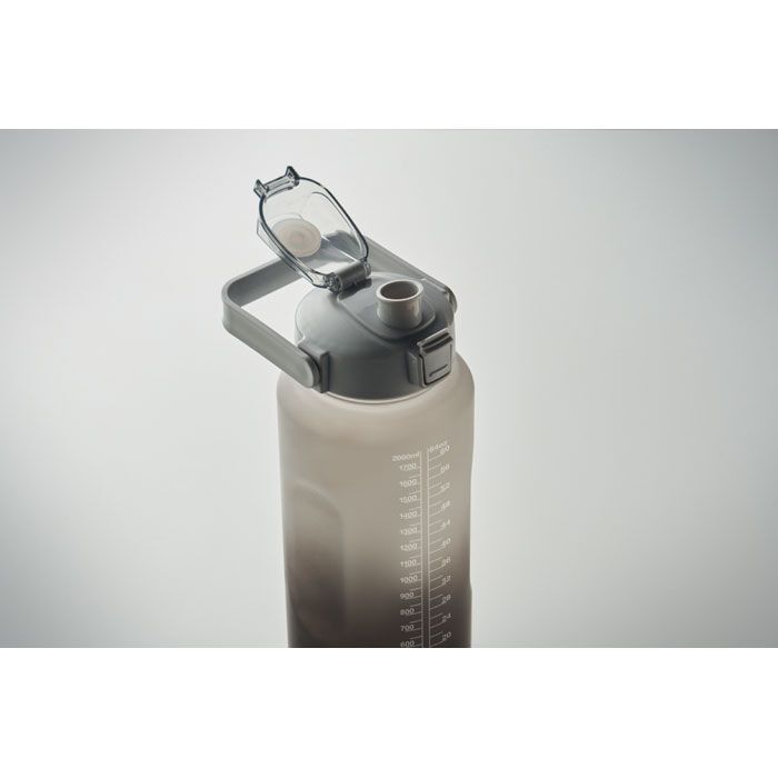 RPET-Trinkflasche 2000ml ACTIVATE MAX - schwarz-721