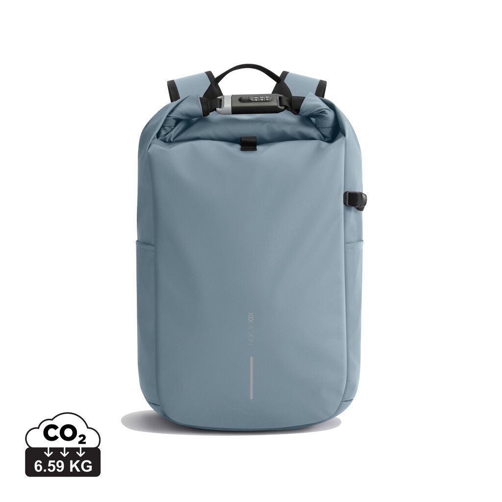 Urban wasserabweisender Anti-Diebstahl Rucksack - blau-210
