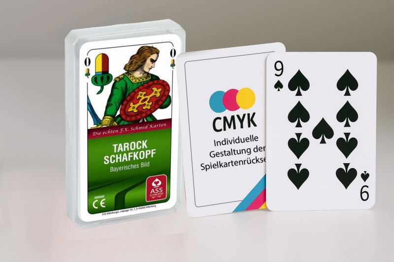 Veredelungsposition Kartenrückseite