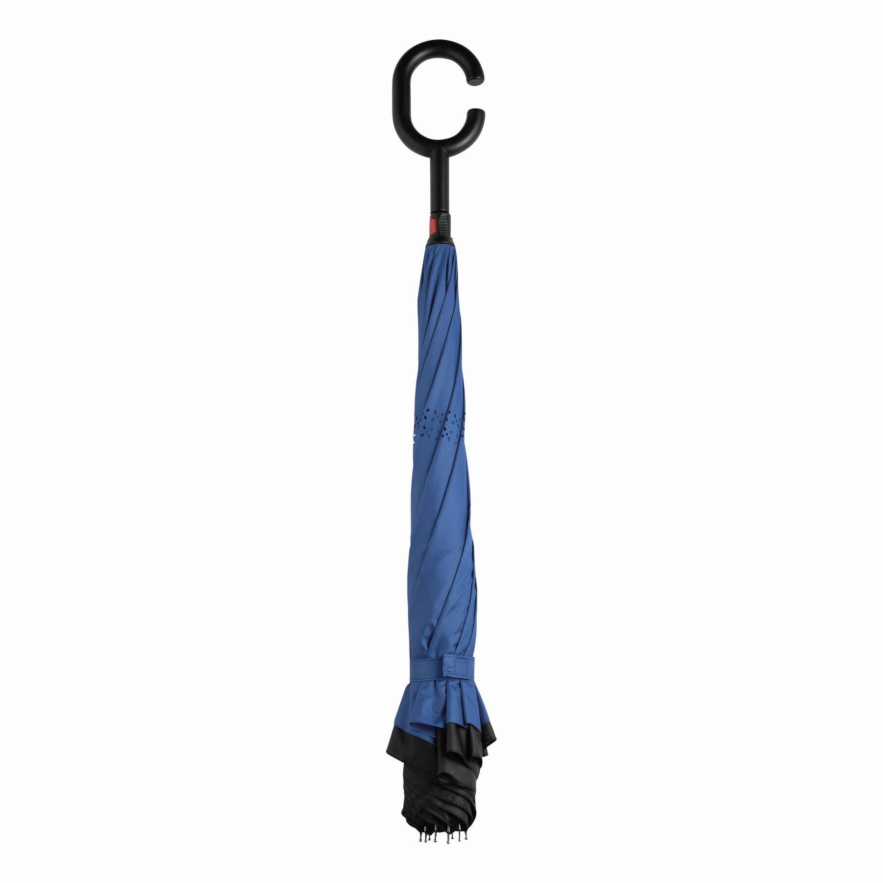 Stockschirm FLIPPED - blau - schwarz-346