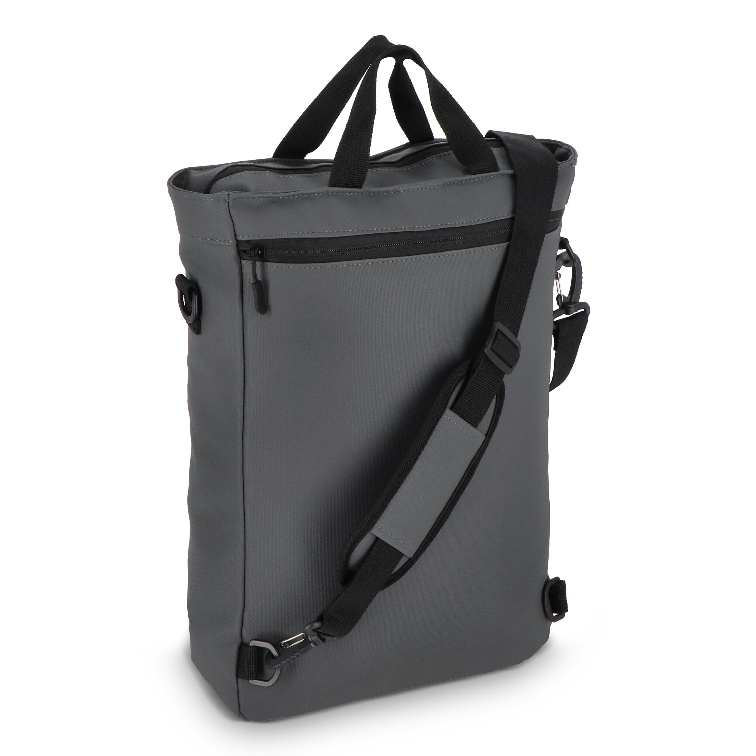 PU Kiew Laptop-Rucksack - grau-666