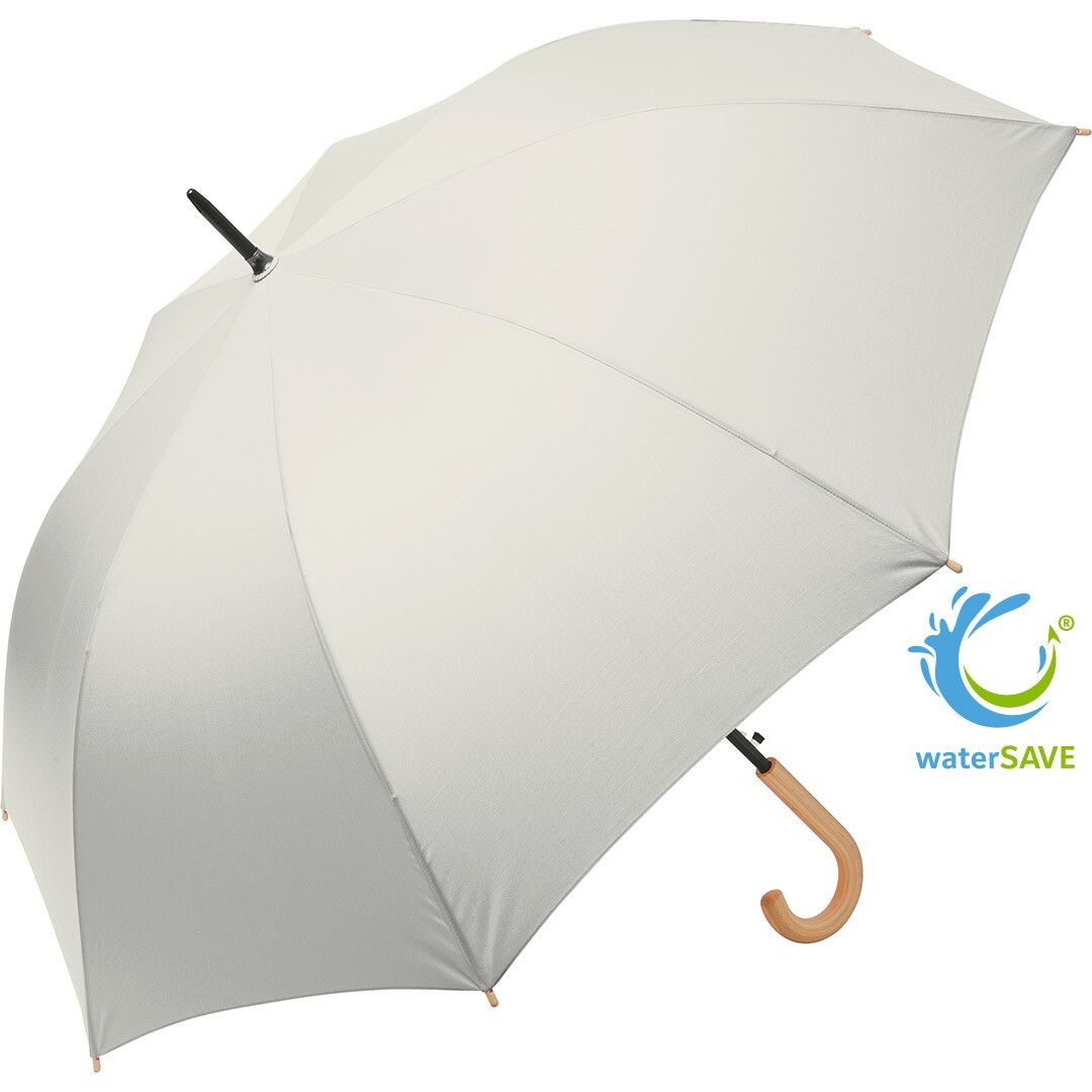 AC-Gästeschirm ÖkoBrella mit waterSAVE® Bezug Ø122 cm - naturweiß-875