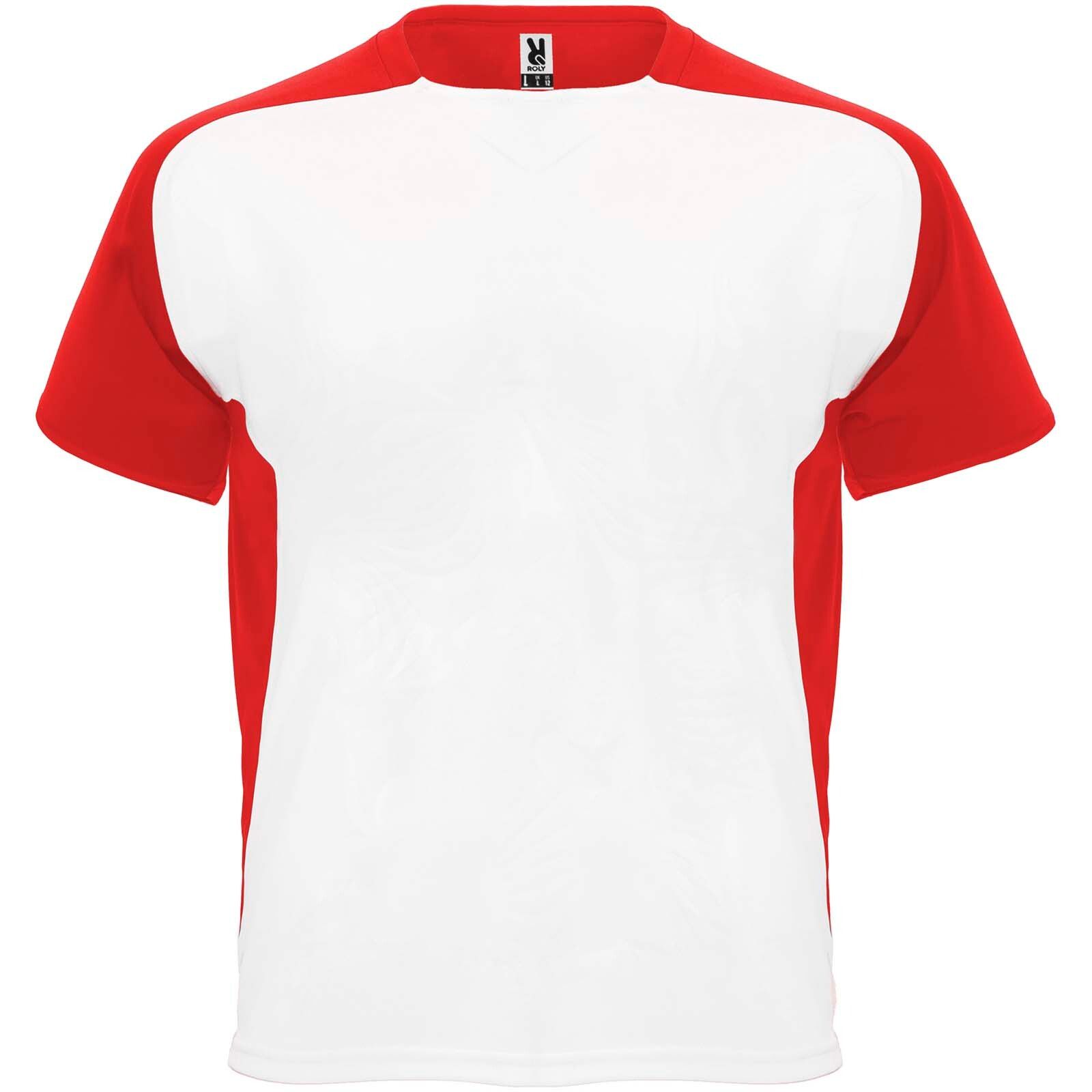 Bugatti Sport T-Shirt für Kinder - weiss -  rot-257