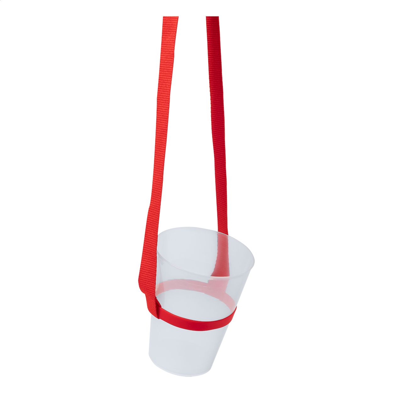 Getränkehalter-Lanyard Frinly - rot-116