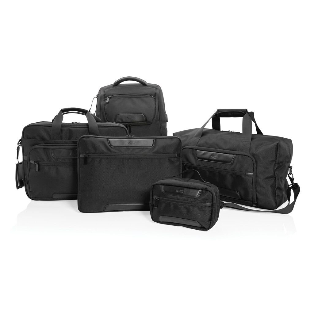 Swiss Peak AWARE™ RPET Voyager Wochenendtasche - schwarz-62