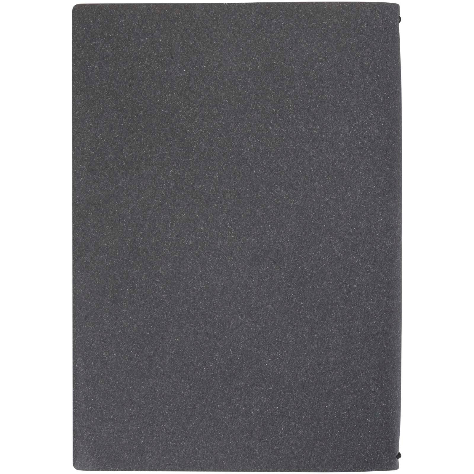 Slyk A5 nachfüllbares Notizbuch mit zwei Heften - grau-420