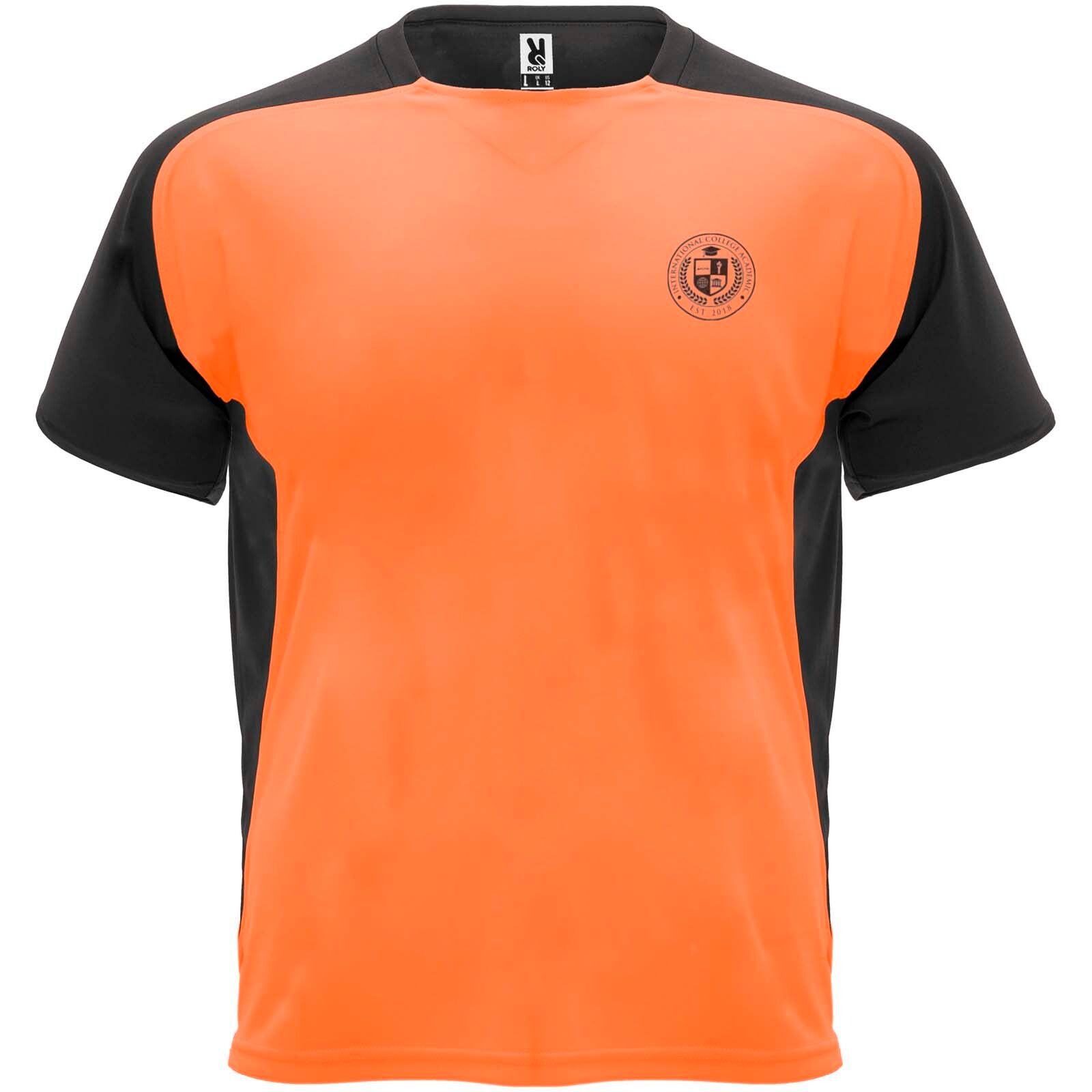 Bugatti Sport T-Shirt für Kinder - fluororange -  schwarz-963