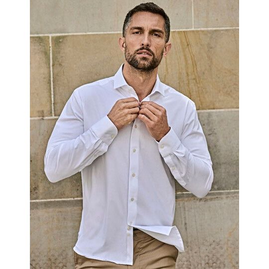 Active Stretch Shirt - light blue-828