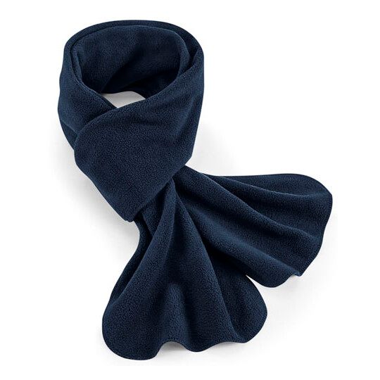 Recycled Fleece Scarf - french navy-18
