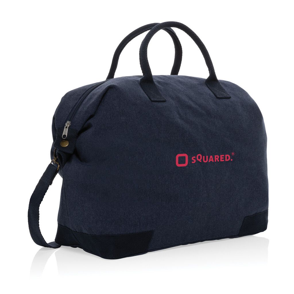 Kezar AWARE™ 500g/m² Wochenendtasche aus recyceltem Canvas - navy blau-196