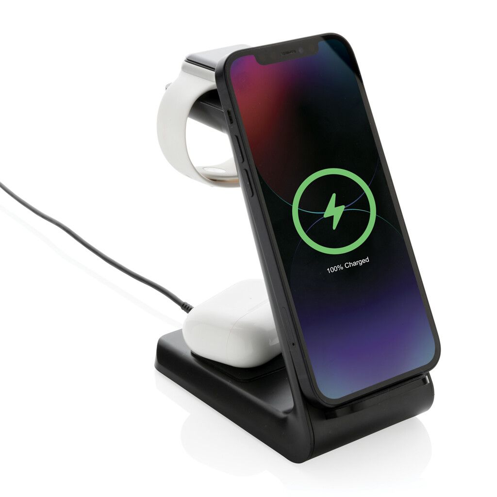 Urban Vitamin Fairfield 3-in-1 Charger aus RCS rPlastik - schwarz-284