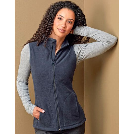 Classic Fleece Vest Women - scarlet red-610