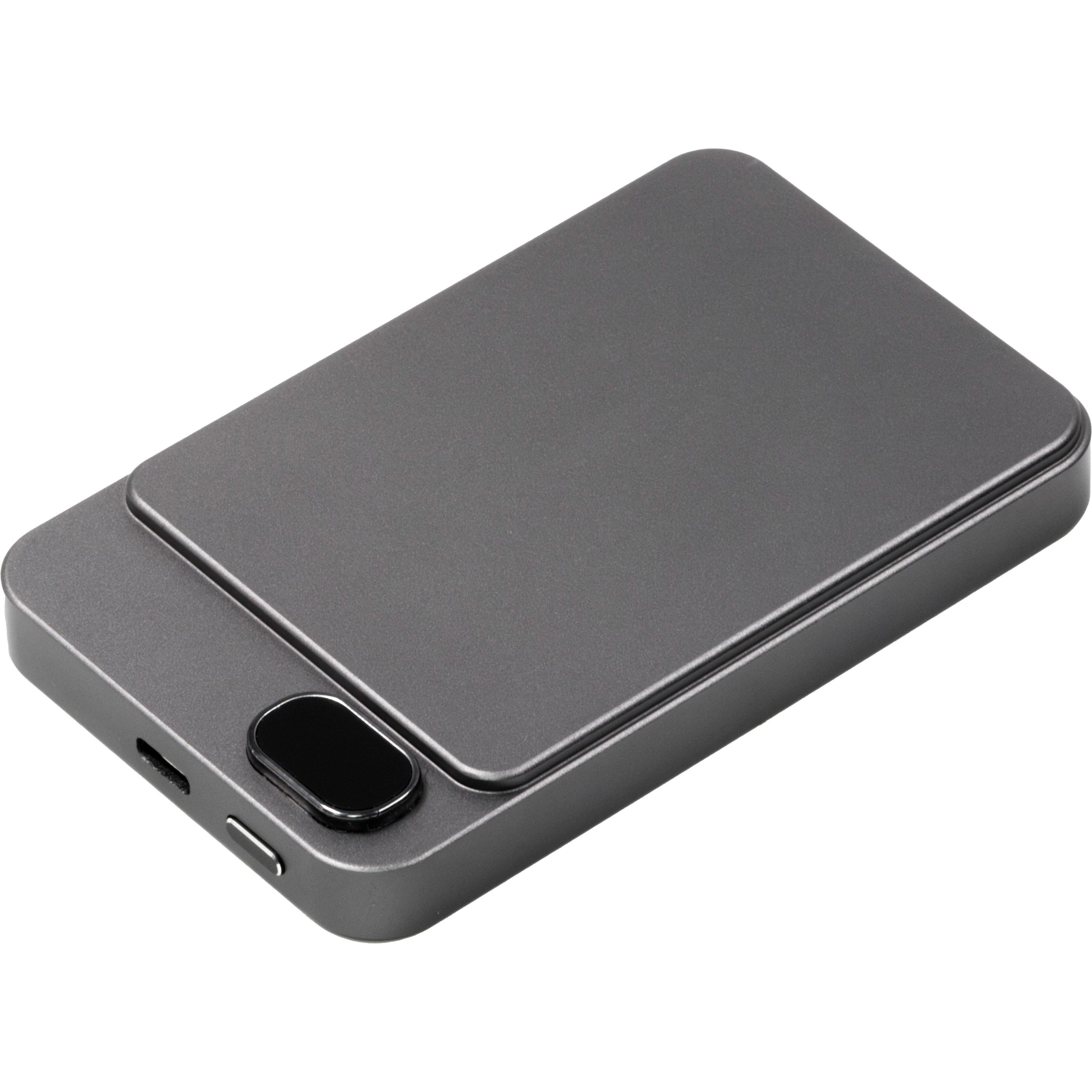BrandCharger Powerwave 5000 kabellose Powerbank - stahlgrau-667
