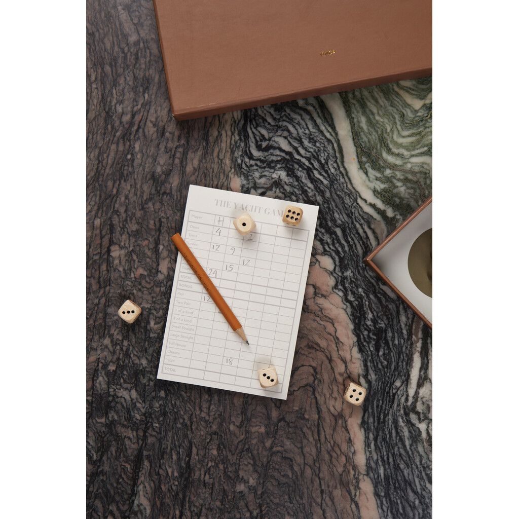 VINGA Coffee-Table Spielesammlung - braun-856
