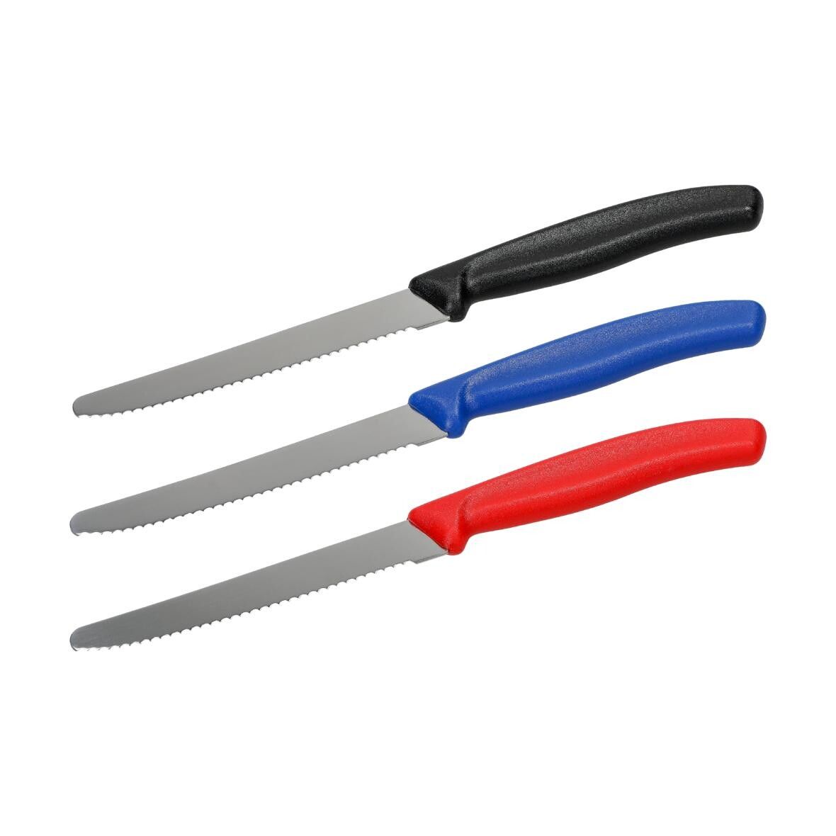 Brotzeitmesser Vesper - blau - silber-343