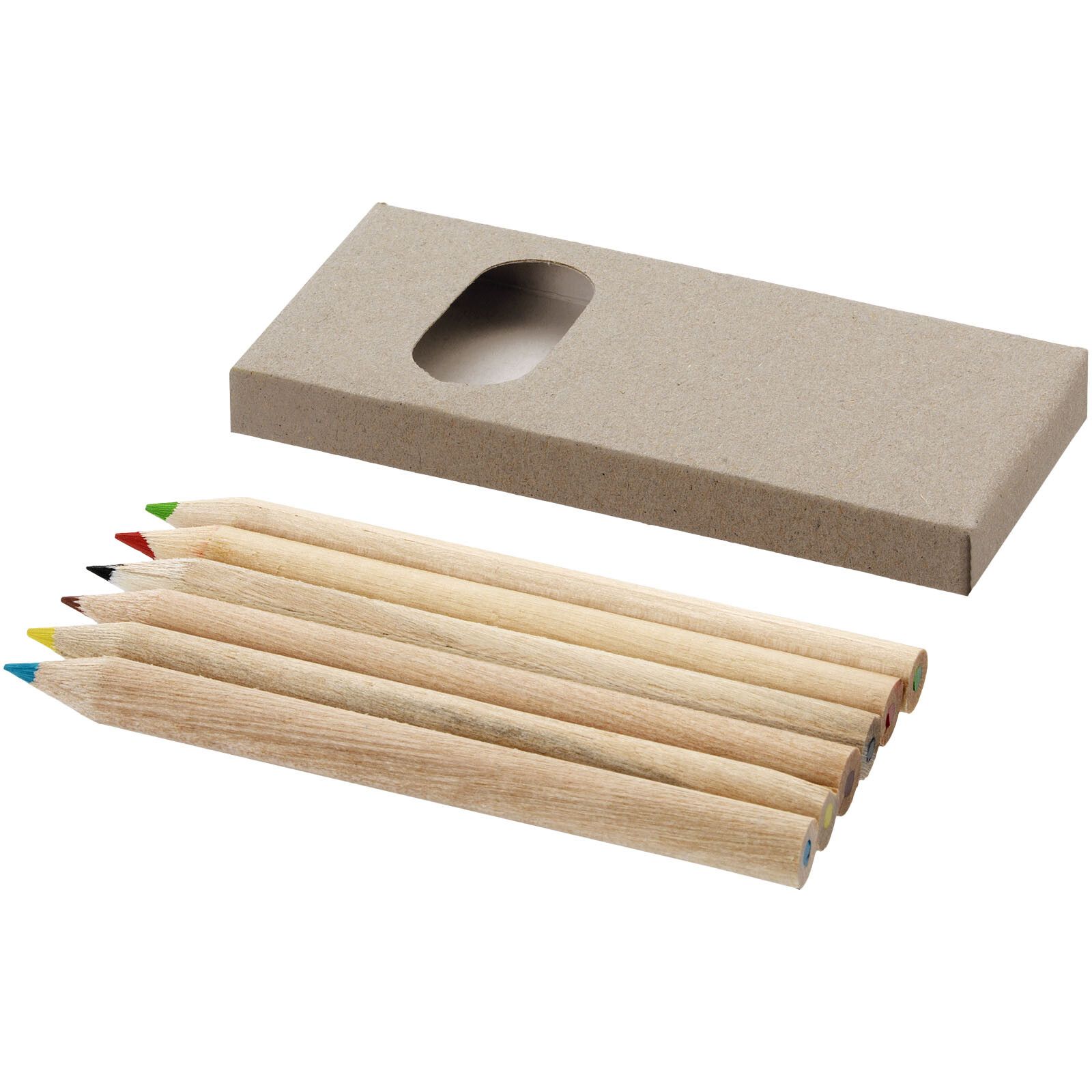 Ayola 6-teiliges Buntstiftset - natur-749