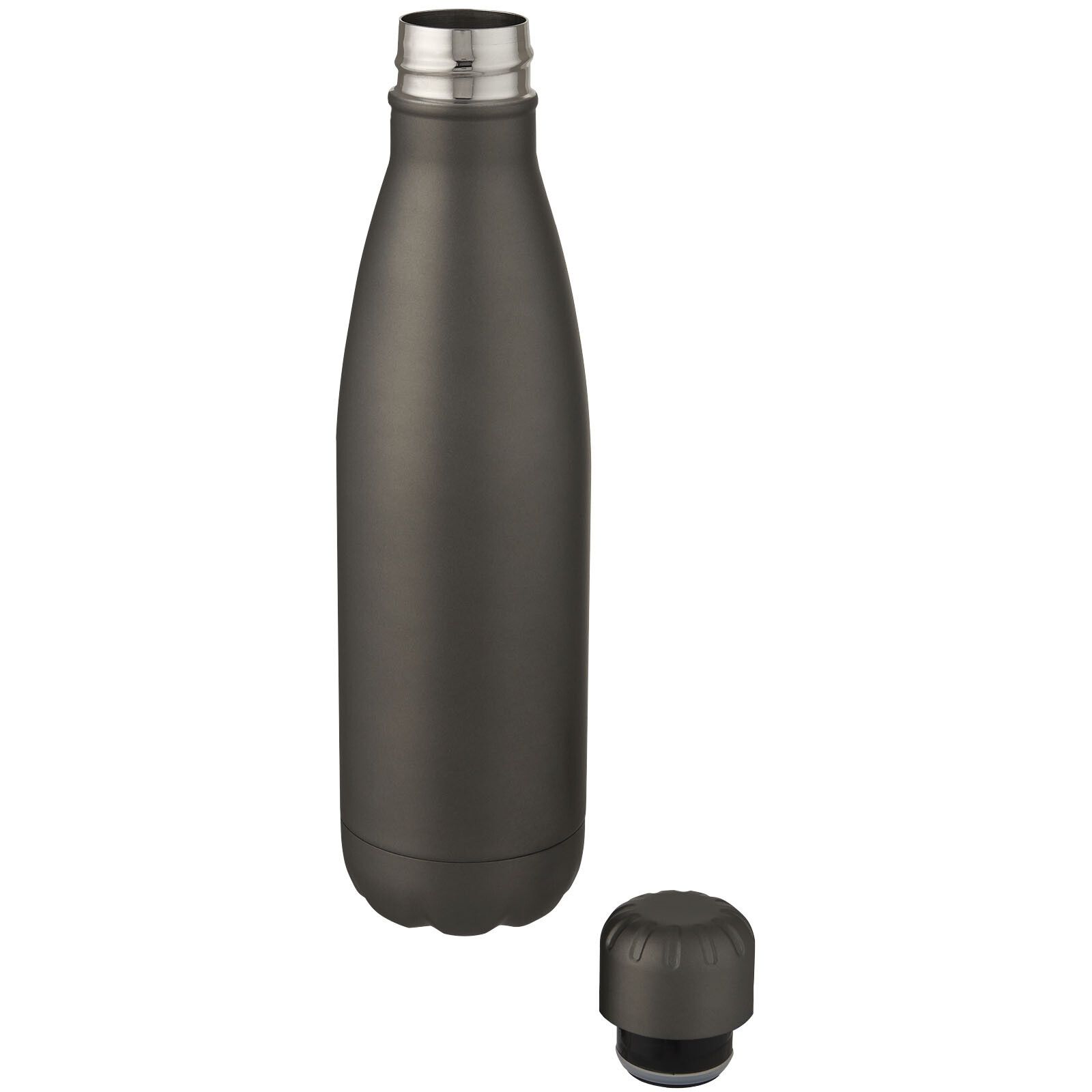 Cove 500 ml vakuumisolierte Edelstahlflasche - grau matt-194