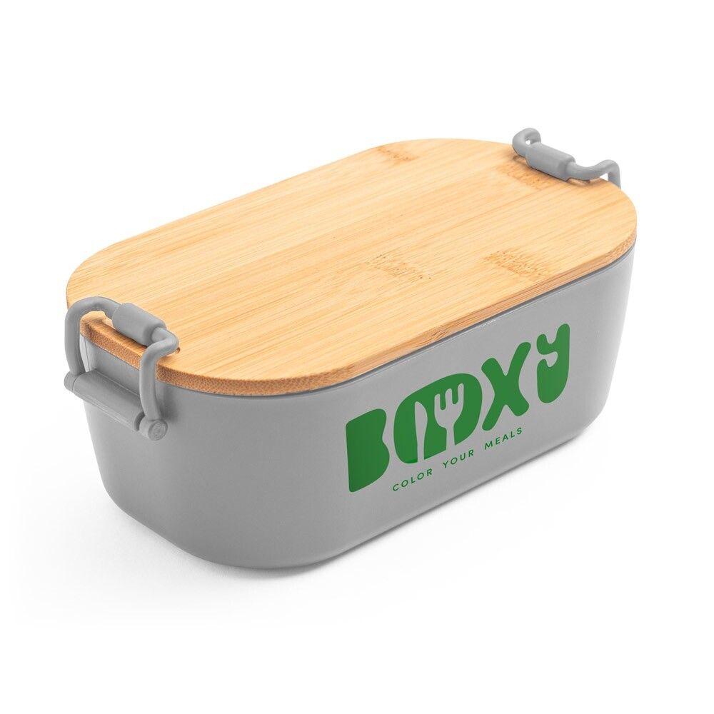 MAHLEB Luftdichte PP-Box mit Bambusdeckel - weiß-76