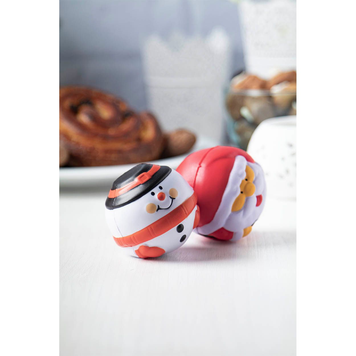 Santa Claus Antistressball - rot-712