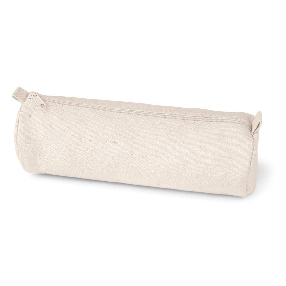SCHOOLI Schreibetui aus 100% Canvas-Baumwolle (290 g/m²) - naturhell-530