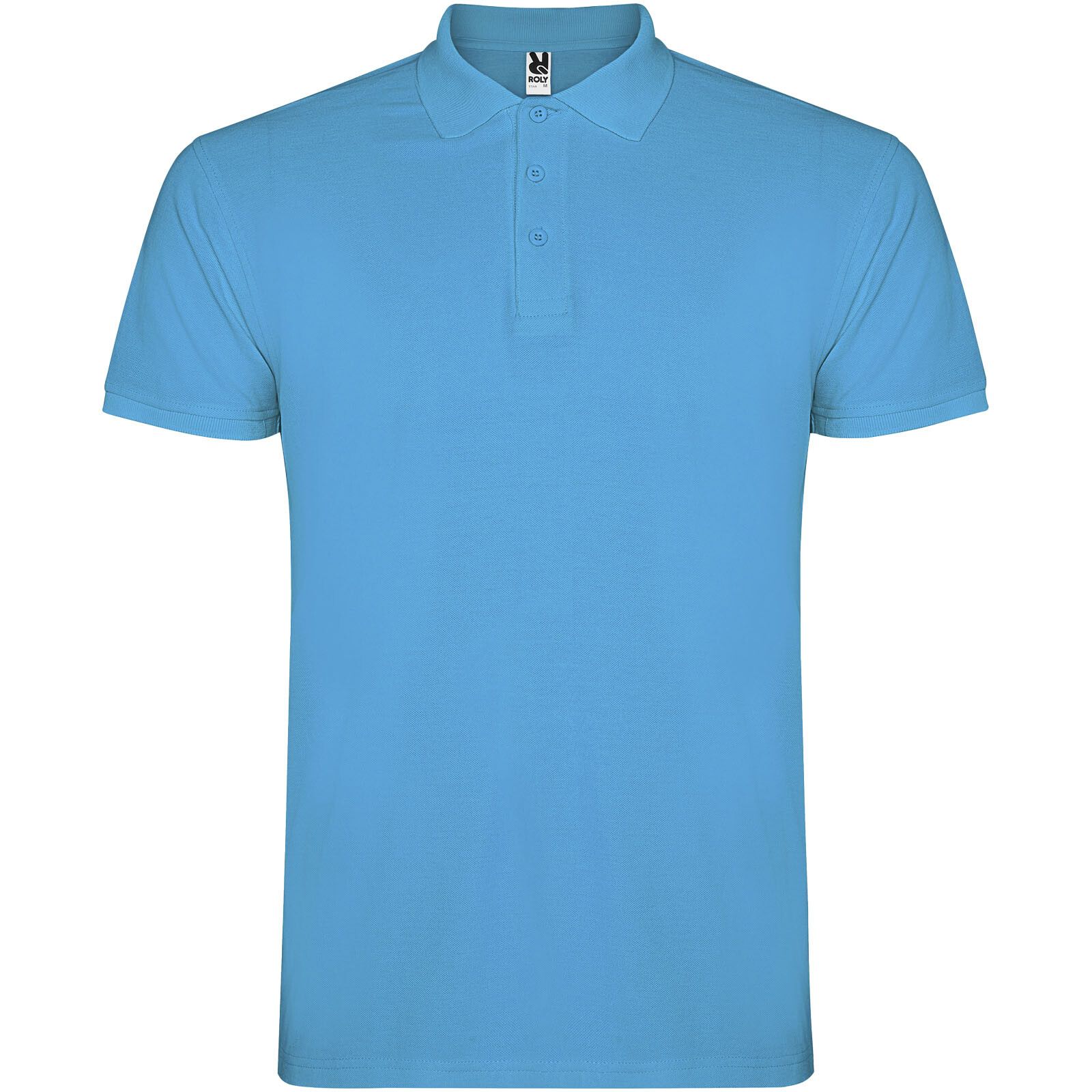 Star Poloshirt für Herren - türkis - M-938